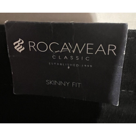 Rocawear Girls Skinny Jeans Black Size‎ 12 - Picture 6 of 7